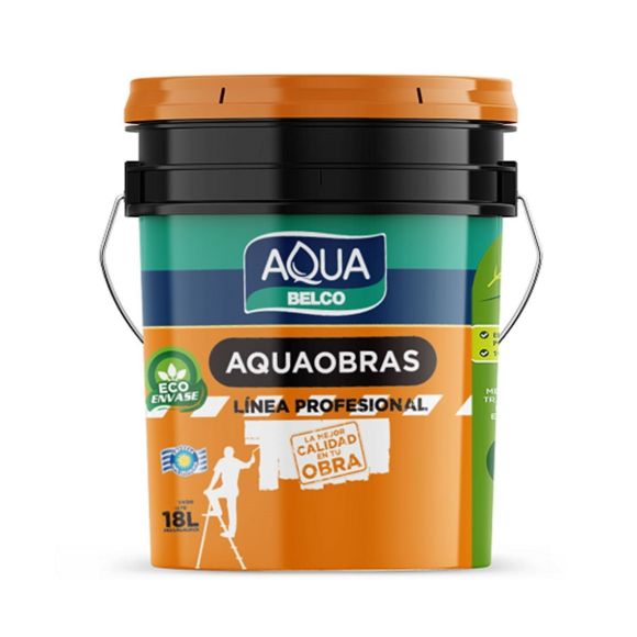 Imagen de Pintura Belco Aqua Obra fachada exterior 18lts - Ynter Industrial