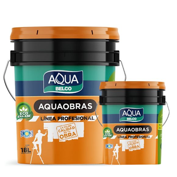 Imagen de Pintura Cielo Rasos Belco Aqua Obra Antihongos 18 + 4l Ynter