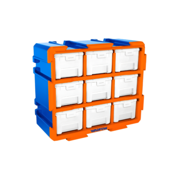 Imagen de Organizador Modular Transpa 380X155X320mm C Gavetas Wadfow - Ynter Industrial