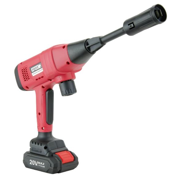 Imagen de Hidrolavadora Equus Inalambrica + Carg 20v + Bat 2.0 - Ynter Industrial