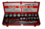 Imagen de Juego Dados 21 Pz 3/4 A 2" Enc 3/4 Maletin - Ynter Industrial