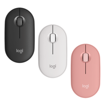 Imagen de Mouse Inalámbrico y Bluetooth Logitech Pebble 2 M350s