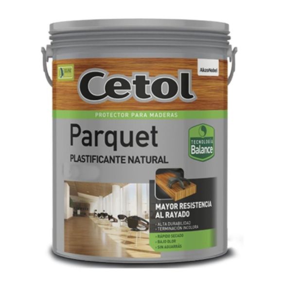 Imagen de Plastificante  P/Pisos Cetol Parquet Base Agua X 4LT