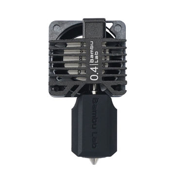 Imagen de Hotend Compl. con Boquilla Acero Endurecido 0.4mm Bambu X1