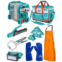 Imagen de Soldadora Inverter Total 160AMP Set C/ Kit Delantal + Bolso + Guantes + Prensas - Ynter Industrial