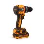 Imagen de Taladro C/ Percutor C/2Bat 2Ah Ingco 20V Brushless - Ynter