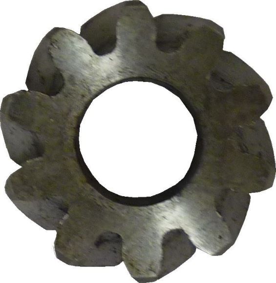 Imagen de Piñon S/ Eje 10D P/Hormig. 140LT Gold. Roja - Ynter Industrial