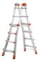 Imagen de Escalera phenomena Italiana Aluminio Convertible 5+5 - Ynter Industrial