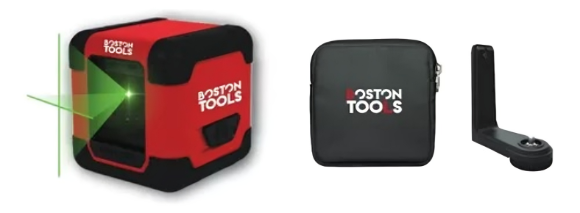 Imagen de Nivel Laser  Boston 30MTS Verde c/estuche - Ynter Industrial