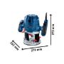 Imagen de Router Fresadora Bosch 1300W - Ynter Industrial