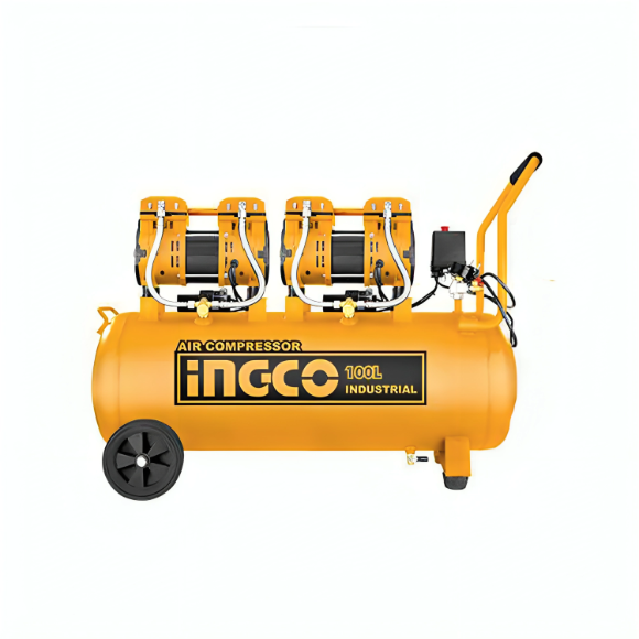 Imagen de Compresor 100Lts 3.2HP Sin Aceite Ingco - Ynter Industrial