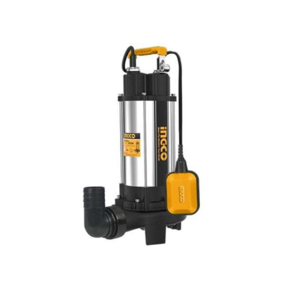 Imagen de Bomba pozo negro con triturador 1500w 2hp Ingco - Ynter Industrial