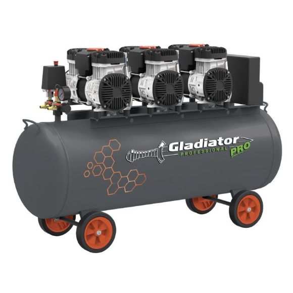 Imagen de Compresor Gladiator Pro 100Lts 6HP  762lts x min - Ynter Ind
