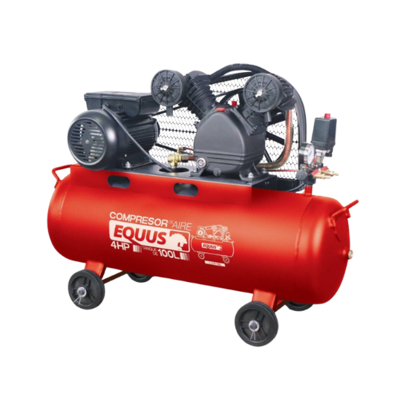 Imagen de Compresor Equus 4HP 100 LTS a Correa - Ynter Industrial