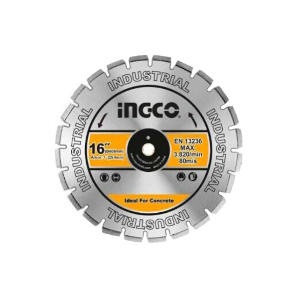 Imagen de Disco P/Concreto 405mm 16" Ingco - Ynter Industrial