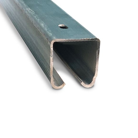 Imagen de Riel “U” aluminio p/carro corredizo 2mts  -Ynter Industrial