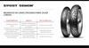 Imagen de Combo x 2 cubiertas 90/90-17 y 130/70-17 Pirelli Sport Demon