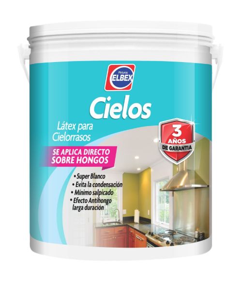 Imagen de Cielos Rasos  antihongos Elbex 10 Lts - Ynter Industrial