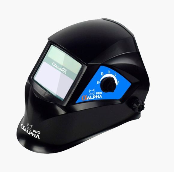 Imagen de Mascara de Soldar fotosen Alpha Pro 93x43mm azul- Ynter Industrial