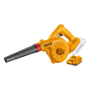 Imagen de Sopladora C/2 Bat 2Ah 20V 2.8M3/min Ingco - Ynter Industrial