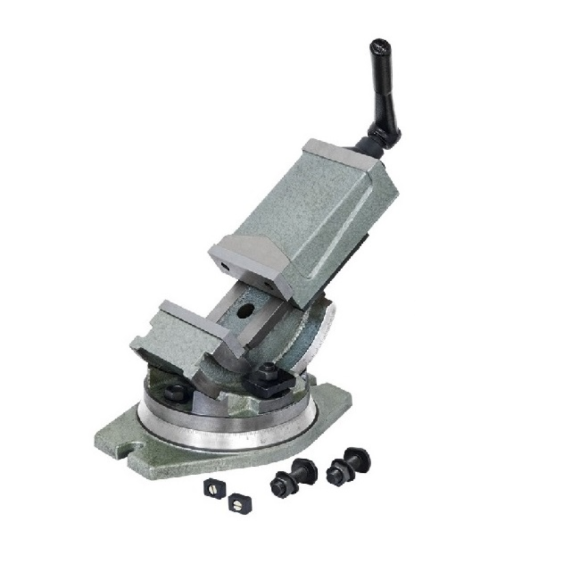 Imagen de Morsa Inclinada Base Giratoria QHK6 160mm - Ynter