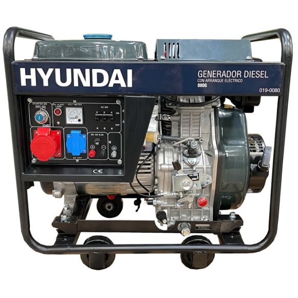 Imagen de Generador Diesel Hyundai 8KVA-8000W Trif.220V- Ynter  Industrial