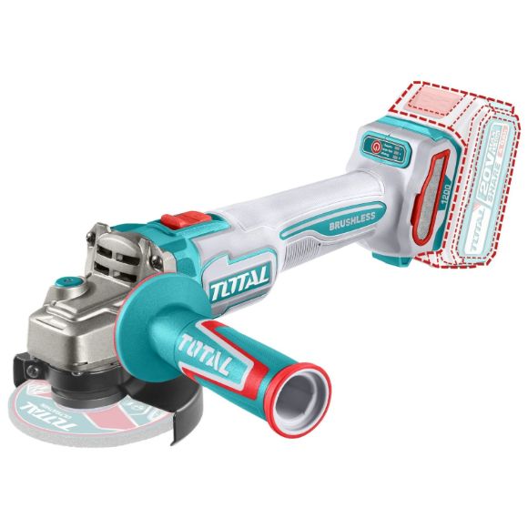 Imagen de Amoladora Bateria 4 1/2 20V Total S/bat - Ynter Industrial