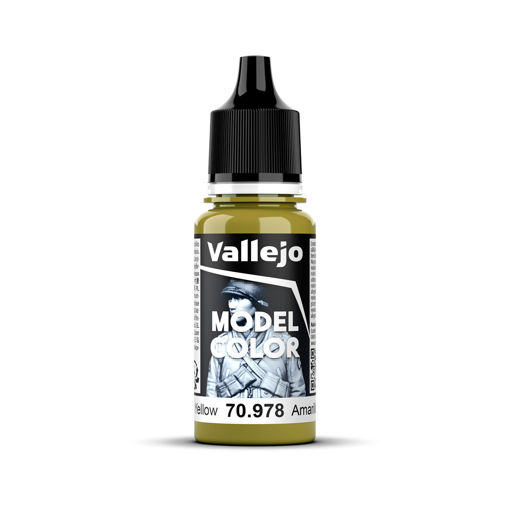 Imagen de Vallejo Pintura Model Color Amarillo Camuflaje 18 ml.