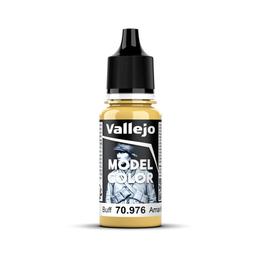 Imagen de Vallejo Pintura Model Color Amarillo Caqui 18 ml.
