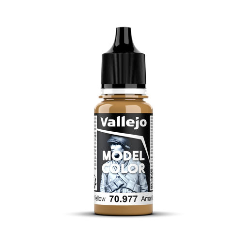 Imagen de Vallejo Pintura Model Color Amarillo Desierto 18 ml.