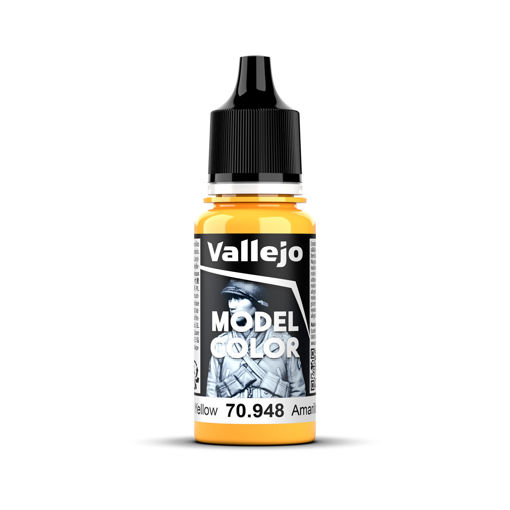 Imagen de Vallejo Pintura Model Color Amarillo Dorado 18 ml.