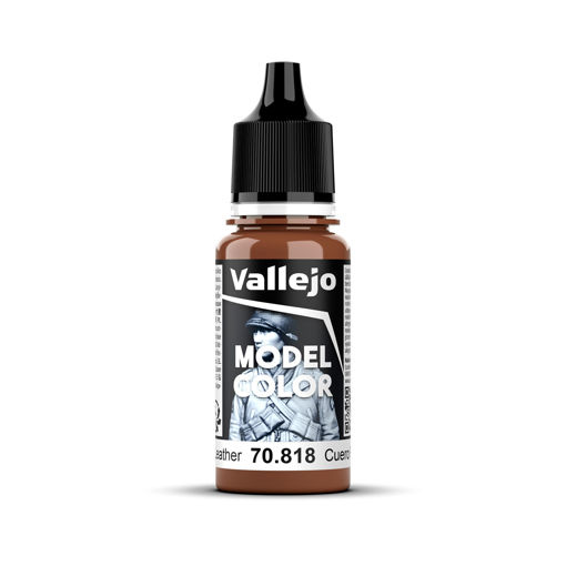 Imagen de Vallejo Pintura Model Color Cuero Rojo 18 ml.