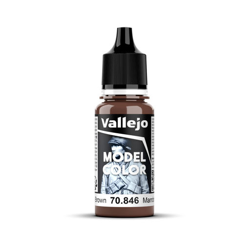 Imagen de Vallejo Pintura Model Color Marrón Caoba 18 ml.