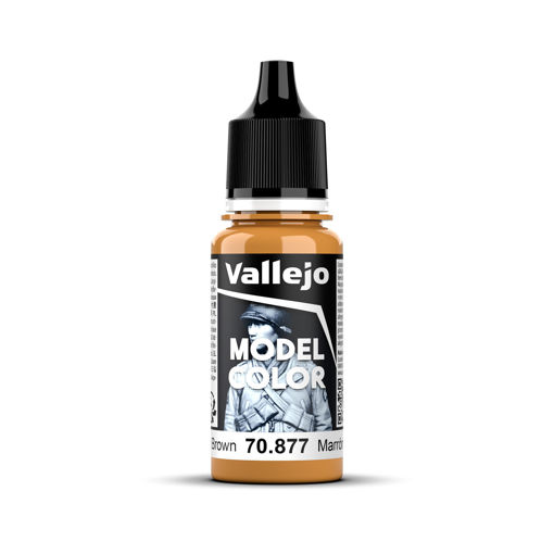 Imagen de Vallejo Pintura Model Color Marrón Dorado 18 ml.