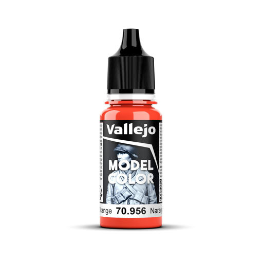 Imagen de Vallejo Pintura Model Color Naranja 18 ml.