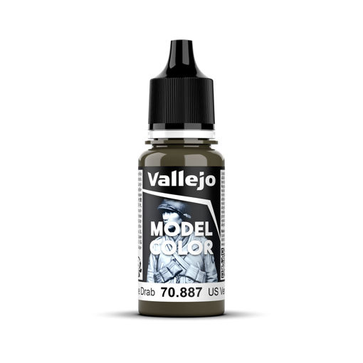 Imagen de Vallejo Pintura Model Color US Verde Oliva 18 ml.