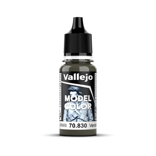 Imagen de Vallejo Pintura Model Color Verde Alemán WWII 18 ml