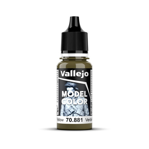 Imagen de Vallejo Pintura Model Color Verde Amarillo 18 ml.