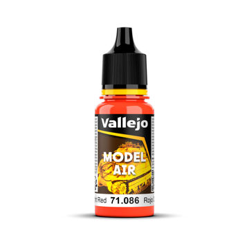 Imagen de Vallejo Pintura Model Air Rojo Claro 17 ml.