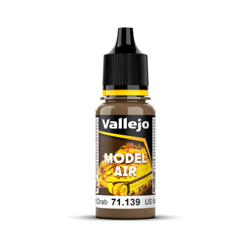 Imagen de Vallejo Pintura Model Air US Marrón Verdoso 17 ml.
