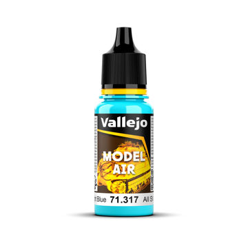 Imagen de Vallejo Pintura Model Air AII SV Gol Azul Claro 17 ml.