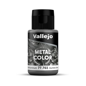 Imagen de Vallejo Pintura Metal Color Aluminio Oscuro 32 ml