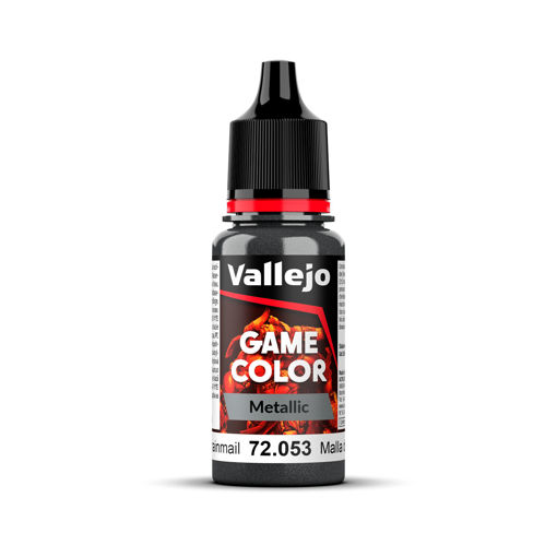 Imagen de Vallejo Pintura Game Color Metallic Malla de Acero 18 ml