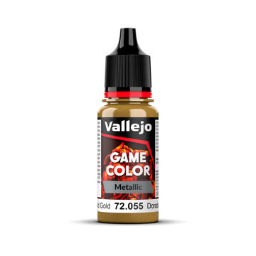 Imagen de Vallejo Pintura Game Color Metallic Dorado Pulido 18 ml
