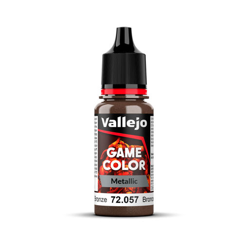 Imagen de Vallejo Pintura Game Color Metallic Bronce 18 ml