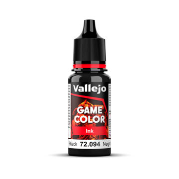 Imagen de Vallejo Pintura Game Color Ink Negro 18 ml