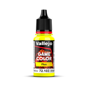 Imagen de Vallejo Pintura Game Color Fluo Amarillo Fluorescente 18 ml