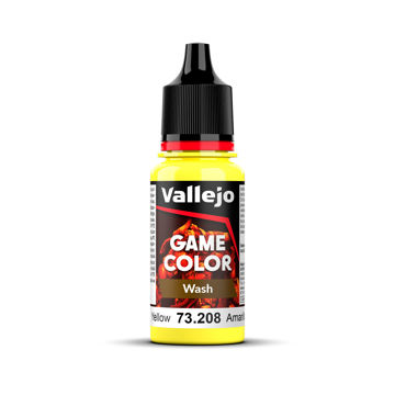 Imagen de Vallejo Pintura Game Color Wash Amarillo 18 ml