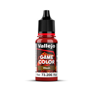 Imagen de Vallejo Pintura Game Color Wash Rojo 18 ml