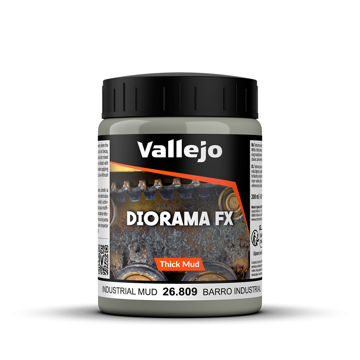 Imagen de Vallejo Diorama Effects Barro Industrial Denso 200 ml